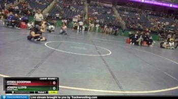 3A 126 lbs Champ. Round 1 - Ayden Goodman, Swansboro vs Joseph Lloyd, Union Pines