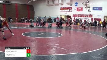 184 lbs Consi Of 4 - Adrian Cramer, Maryland - Unatt vs Joey Lyons, Cleveland State