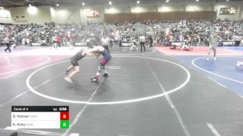 114 lbs Consi Of 4 - Beau Palmer, Durham WC vs Kaison Kiley, Georgetown