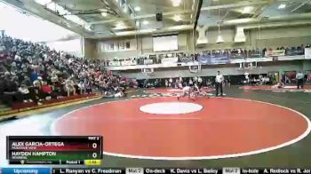 220 lbs Champ. Round 1 - Alex Garcia-Ortega, Mountain View vs Hayden Hampton, Newberg