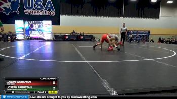 126 lbs Cons. Round 3 - Joseph Pabustan, Lions Wrestling Club vs Jaxon Workman, Michigan