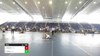 69 lbs Quarterfinal - Johnathan Bandy, Monster Garage vs Kingston Sato, Team Aggression