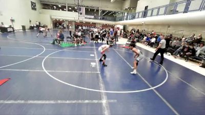 120 lbs Champ. Round 1 - Cash Christensen, Sanderson Wrestling Academy vs Caden Paule, Canyon View Falcons