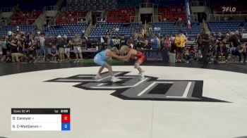 113 lbs Cons 32 #1 - Dallas Canoyer, Iowa vs Styles Camp-Madijanon, Hawaii