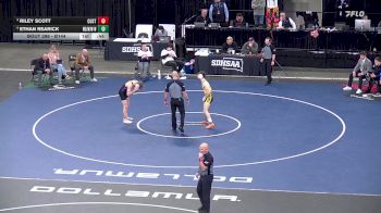 3rd Place Match - Ethan Rearick, Wessington Springs/Woonsocket/Wolsey-Wessington vs Riley Scott, Custer