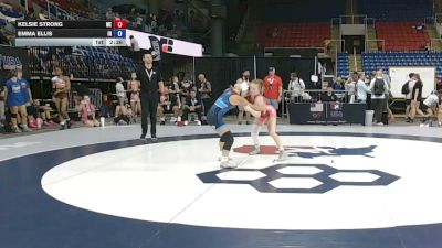105 lbs Cons. Sub-rd Of 32 - Kelsie Strong, Maine vs Emma Ellis, Indiana