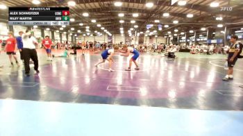 145 lbs Rr Rnd 3 - Alex Schweitzer, CCWC Blue vs Riley Martin, Owen Valley