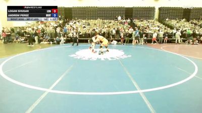 Semifinal - Logan Shugar, Lenape vs Andrew Perez, MontCo Wrestling Club