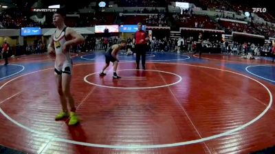 114 lbs 5th Place Match - Chasin Bergstad, Falls Academy vs Kaycen Cutler, Bonneville Wrestling