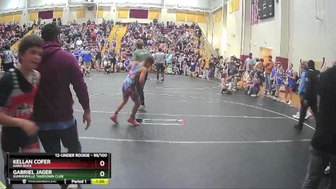 95/100 Round 2 - Gabriel Jager, Summerville Takedown Club vs Kellan Cofer, Hard Rock