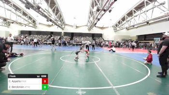 55-T lbs Final - Cole Appello, Frost Gang vs Zayden Berckman, Upper Township