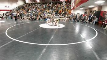 132 lbs Champ. Round 2 - Sam Loyning, Rocky Mountain vs Lance Baggs, Cody