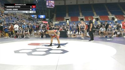144 lbs 5th Place Match - Jeremiah Hayes, Illinois vs Daniel Jones, New York