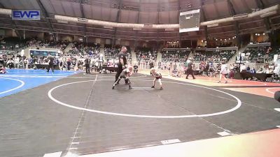 46 lbs Semifinal - Jett Hamm, Pocola Youth Wrestling vs Rhett Jenkins, Beggs Youth Wrestling Program