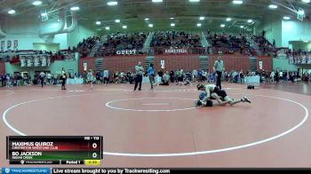 113 lbs Champ. Round 2 - Maximus Quiroz, Chesterton Wrestling Club vs Bo Jackson, Indian Creek