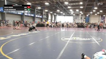 154 lbs Rr Rnd 1 - Zach Akers, Shore Thing Surf vs Tyler Ritenour, Great Bridge Wrestling Club