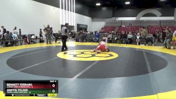 105 lbs Round 1 (8 Team) - Griffin Felder, Thorn Wrestling (MN) vs Bennett Ferraro, Junior Terps Xtreme (MY)