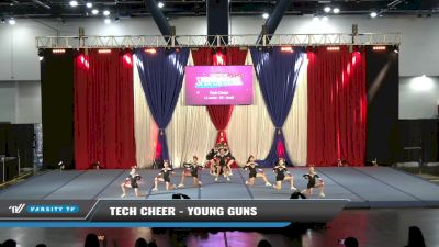 Tech Cheer - Young Guns [2021 L1 Junior - D2 - Small Day 1] 2021 The American Spectacular DI & DII