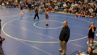 107 lbs Quarterfinal - Kortlyn Fairbank, Chautauqua Lake vs Deliah Howcroft, Midlakes