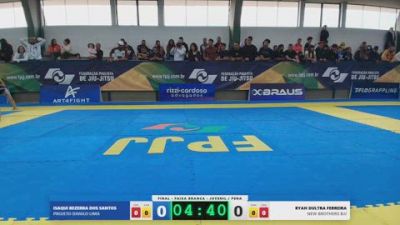 RYAN DULTRA FERREIRA vs ISAQUI BEZERRA DOS SANTOS 2026 FPJJ Circuito Paulista NO GI Etapa 3