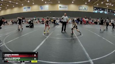 68 lbs Round 1 (6 Team) - Lincoln Brower, Mat Assassins Black vs Joseph Rhodes, Cali Red