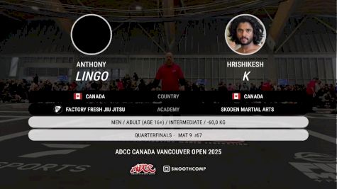 Charles Grandmont vs Sunny Senghera 2025 ADCC Vancouver Open