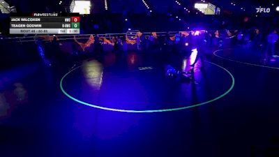 80-85 lbs Cons. Round 1 - Teagen Godwin, RWC - Roy Wrestling Club vs Jack Wilcoxen, Northside Wrestling Club