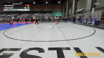 157 lbs Consi Of 32 #2 - Seth Henson, Team Tulare vs Aiden Baker, Nyssa