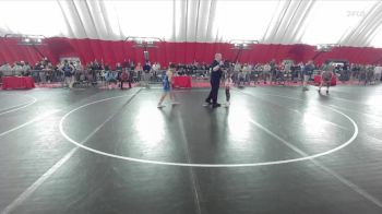 120 lbs Champ. Round 2 - Zahn Beal, Askren Wrestling Academy vs Hunter Bench, Ellsworth Wrestling