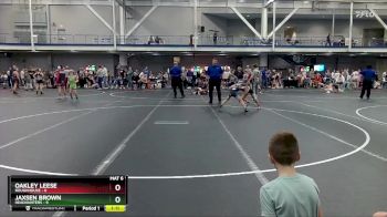 60 lbs Round 7 (8 Team) - Jaxsen Brown, Headhunters vs Oakley Leese, Roughhouse