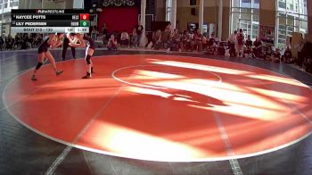 130 lbs Champ. Round 2 - Kaycee Potts, Kelso vs Lily Pedersen, Enumclaw