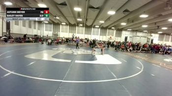 115 lbs Cons. Round 4 - Autumn Meyer, Platte Valley vs Bailey Hayes, Cleveland