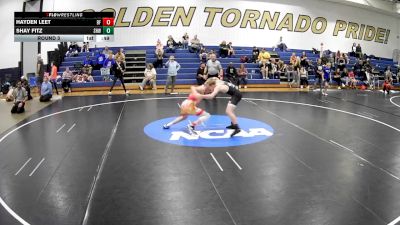 117-122 lbs Round 3 - Hayden Leet, Burrell/Mat Factory vs Shay Fitz, SHWA