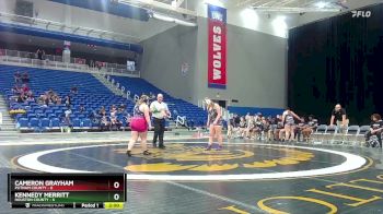 190 lbs Quarters & 1st Wb (16 Team) - Cameron Grayham, Putnam County vs Kennedy Merritt, Houston County