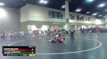 170 lbs Round 5 (6 Team) - Dominic Wheatley, MAWA Blue vs Austin Williams, Bandits Wrestling