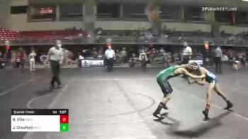 73 lbs Quarterfinal - Brody Villa, Pomona Elite vs Jake Crawford, Westside WC