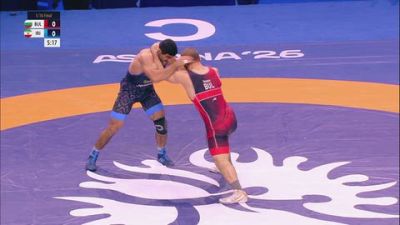 86 kg Qualif. - Magomed Eldarovitch Ramazanov, Bulgaria vs Kamran Ghorban Ghasempour, Iran