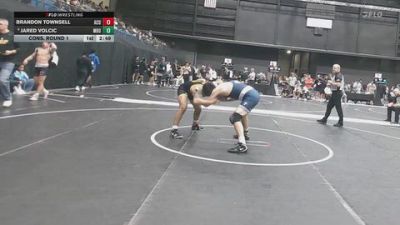 197 lbs Cons. Round 1 - Brandon Townsell, Arizona Christian University vs Jared Volcic, Missouri Baptist University