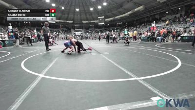 131 lbs Rr Rnd 4 - Ainsley D`Amico, Piedmont vs Killian Dohn, Chieftain Wrestling Club