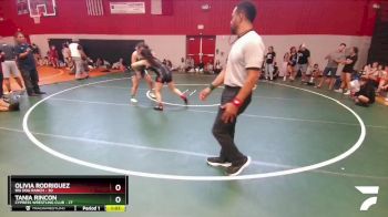 165 lbs Round 7 (8 Team) - Tania Rincon, Cypress Wrestling Club vs Olivia Rodriguez, Big Dog Ranch