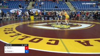 132 lbs Rnd Of 128 - Anthony Martin, Virginia vs William Poland, Alaska