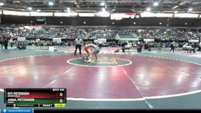 100 lbs Cons. Round 3 - Anna Petzinger, Eagle vs Ivy Petersen, Idaho Falls