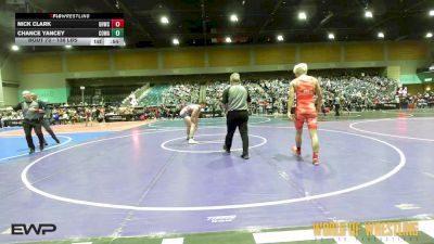 138 lbs Consi Of 32 #2 - Nick Clark, Golden Hawks Wrestling Club vs Chance Yancey, COWA