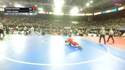 5A 113 lbs Cons. Semi - Colby Adams, Lakeland vs Teagan Navarro, Nampa