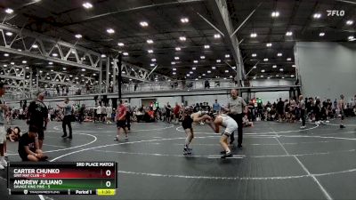 106 lbs Placement (4 Team) - Andrew Juliano, Savage King Pins vs Carter Chunko, Grit Mat Club