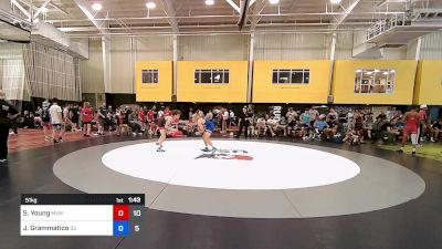 51 kg Rr Rnd 3 - Shane Young, Mohawk Valley WC HS vs Jude Grammatico, Southside