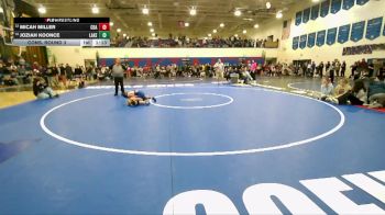 98 lbs Cons. Round 3 - Micah Miller, Coeur D Alene vs Joziah Koonce, Lakeland