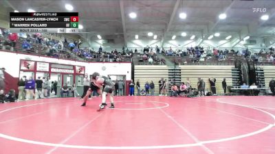 165 lbs Cons. Round 4 - Warren Pollard, North Vermillion vs Mason Lancaster-lynch, Southport Wrestling Club
