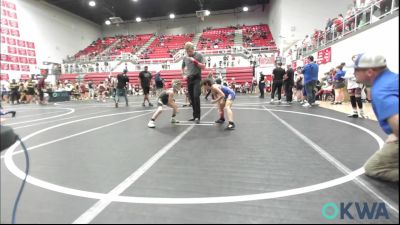 67 lbs Rr Rnd 1 - Hendrix Stewart, Newkirk Takedown Club vs Canyon Jones, Tecumseh Youth Wrestling