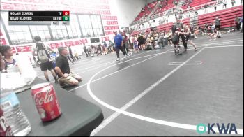 58 lbs Round Of 16 - Nolan Elwell, Tuttle Wrestling vs Beau Bloyed, Carl Albert